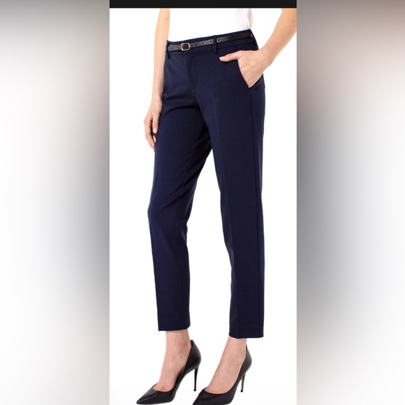 NWT Liverpool Kelsey Trouser in Navy - Picture 4 of 7